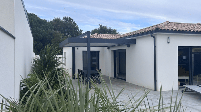 Photo pergola bioclimatique Vaux sur mer
